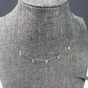 Silver Layering Necklace | Silver Circle Necklace | Megan Fenno | FENNO FASHION