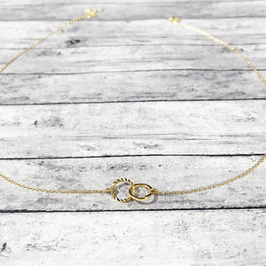 Mother & Daughter Necklace | Mother's Day Gift  | Interlocking Circles Necklace | FENNO FASHION | Megan Fenno 