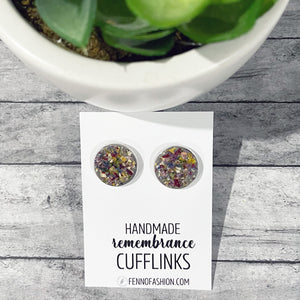 Memorial Cufflinks | Remembrance Cufflinks | Memorial Accessories | Megan Fenno | Fenno Fashion | Cincinnati