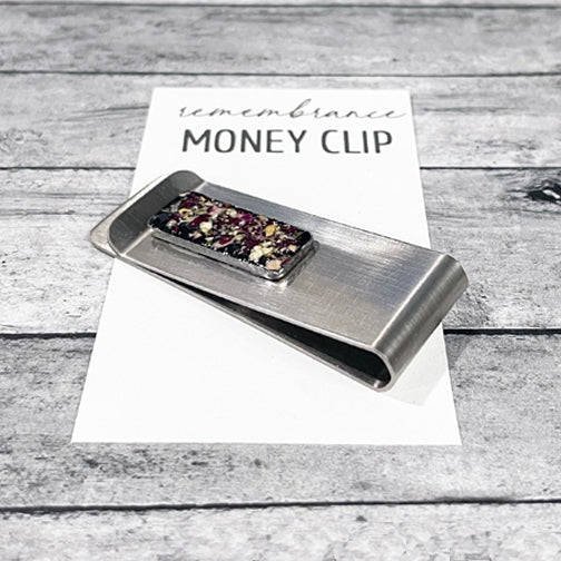 Memorial Money Clip | Remembrance Accessories | FENNO FASHION | Megan Fenno