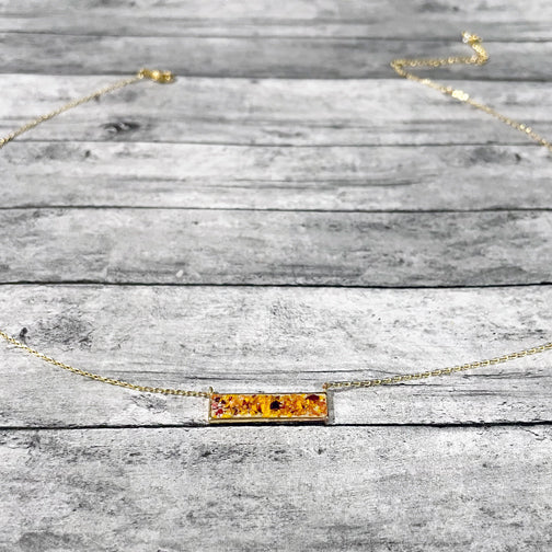 Remembrance Necklace | Memorial Necklace | Funeral Flower Jewelry | FENNO FASHION | Cincinnati