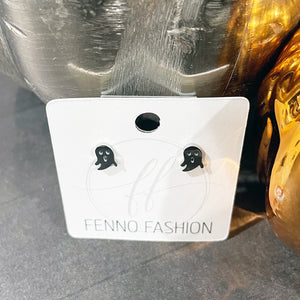 Ghost Stud Earrings | Halloween Earrings | Megan Fenno | FENNO FASHION 